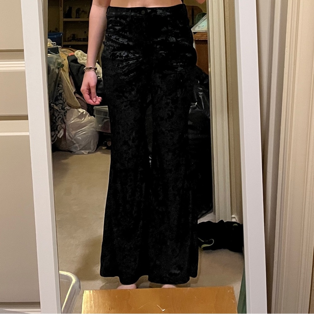 Wrangler Black Flare Pants